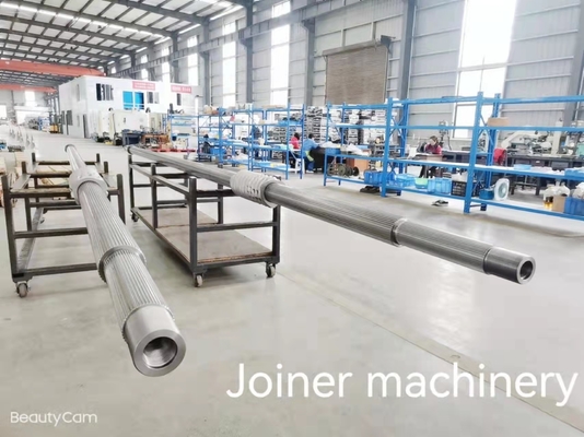 40CrNiMoA Materials Extruder Shafts with Cooling System for Puffed Food Industry by Joiner (Szafy ekstrudera z systemem chłodzenia dla przemysłu spożywczego)
