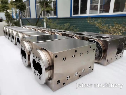 Buhler 155 Twin Screw Extruder Screws Barrels dla przemysłu petrochemicznego