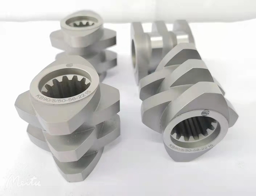 Model 223 41CrAlMo7 38CrMoAl Twin Screw Counter Rotating Extruder dla ropy naftowej i wydajności