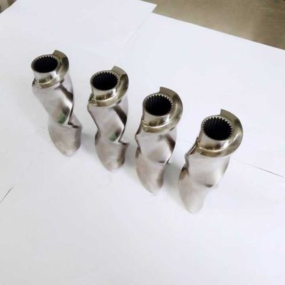 70 Blok ugniatający z trzema zabierakami, elementy wytłaczarki dwuślimakowej Kompaktowy rozmiar