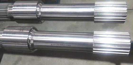 40CrNiMoA Materials Extruder Shafts with Cooling System for Puffed Food Industry by Joiner (Szafy ekstrudera z systemem chłodzenia dla przemysłu spożywczego)
