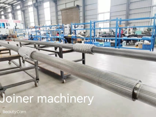 40CrNiMoA Materials Extruder Shafts with Cooling System for Puffed Food Industry by Joiner (Szafy ekstrudera z systemem chłodzenia dla przemysłu spożywczego)