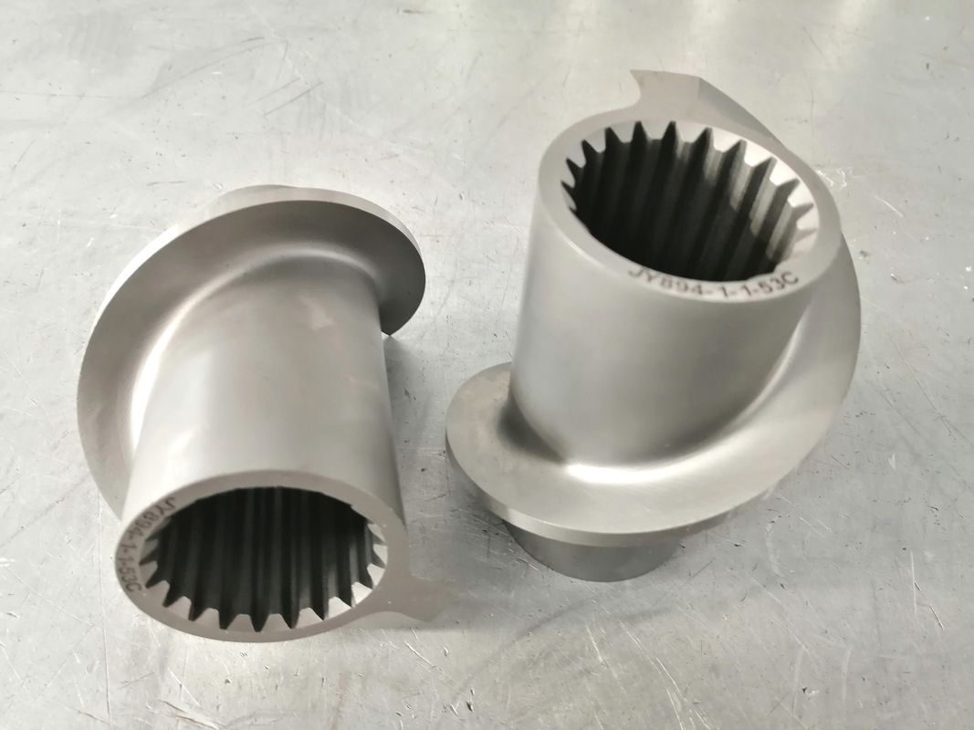 OD 247.9mm 250 Twin Screw Extruders Screw Segment dla przemysłu karmienia zwierząt domowych