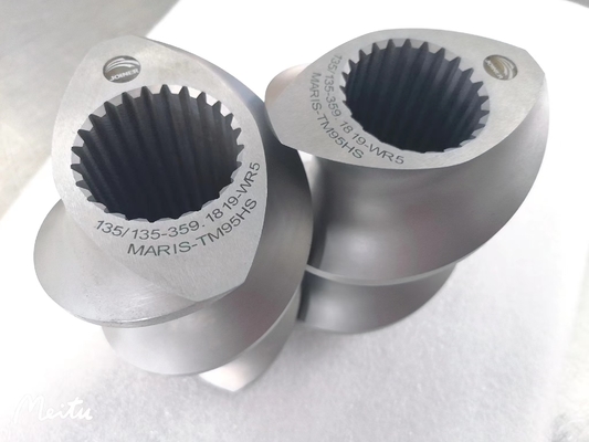 LCM230 Twin Screw Extruder Segmenty śruby Wysokiej odporności na zużycie i korozję