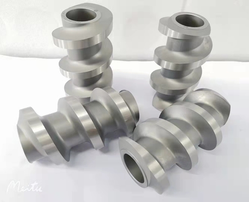 Części maszyny do wytłaczania śruby Pelletizer CNC Machining Segmenty śruby