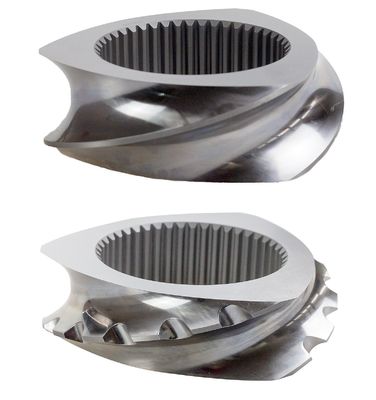 15.6-400 mm średnicy części wytłaczaczy dwustrębnych Projektowanie i wsparcie techniczne wideo