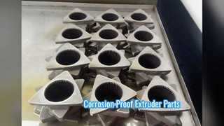 Części wytłaczarki dwuślimakowej Wysoka odporność na korozję